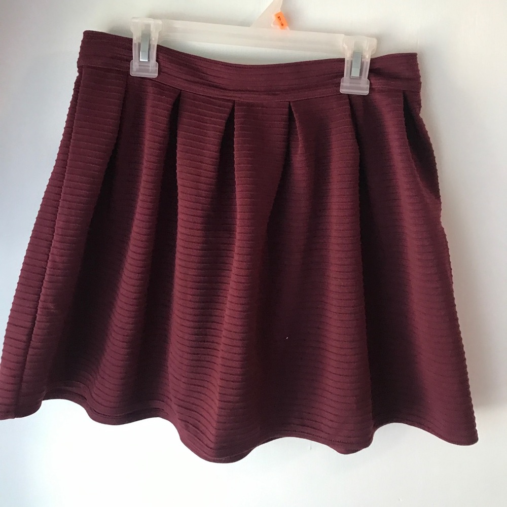 Aeropostale Maroon Skirt